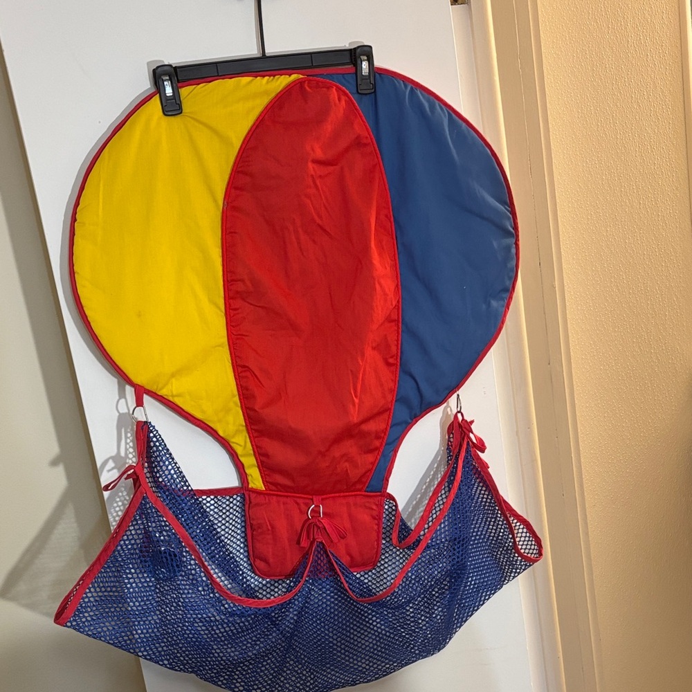 VTG Hot Air balloon Plush storage hammock toy net organizer diaper caddy Nursery